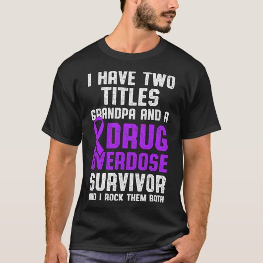 Arzneimittel Überdosierung Bewusstsein Warrior Sur T-Shirt (Vorderseite)