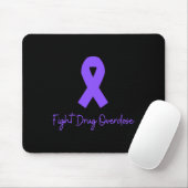 Arzneimittel-Überdosierung Opioide Bewusstsein für Mousepad (Mit Mouse)