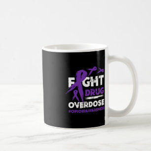 Arzneimittel-Überdosierung Pruple Ribbon-Opioid-Üb Kaffeetasse