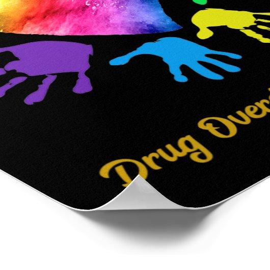 Arzneimittel Überdosierung Sensibilisierung für di Poster (Ecke)