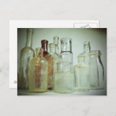 Arzneimittelflasche Postkarte (Vorne/Hinten)