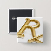 Arzneimittelkennzeichen Button (Vorne & Hinten)