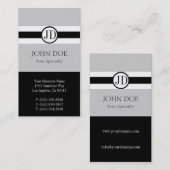 Arzt-Anhänger-Silber Visitenkarte (Vorne/Hinten)
