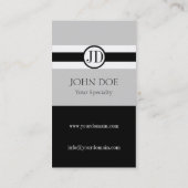 Arzt-Anhänger-Silber Visitenkarte (Rückseite)