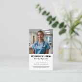 Arzt | Arztkarte Visitenkarte (Stehend Vorderseite)