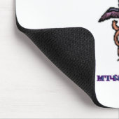 Arzt-Assistent - Caduceus Mousepad (Ecke)