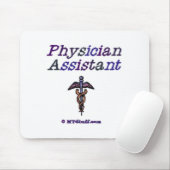 Arzt-Assistent - Caduceus Mousepad (Mit Mouse)