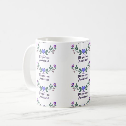 Arzt-Assistent CS Kaffeetasse (Vorderseite Links)