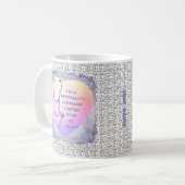 Arzt-Assistent Herz Kaffeetasse (Vorderseite Links)
