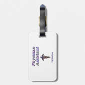 Arzt-AssistentCaduceus Gepäckanhänger (Rückseite vertikal)