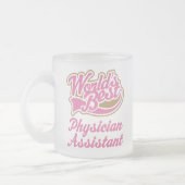 Arzt-Assistenten-Geschenk Mattglastasse (Links)
