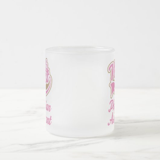 Arzt-Assistenten-Geschenk Mattglastasse (Mittel)