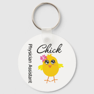 Arzt-Assistenten-Küken Schlüsselanhänger