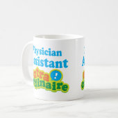 Arzt-behilfliche Extraordinaire Geschenk-Idee Kaffeetasse (Vorderseite Links)