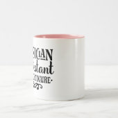 Arzt-behilfliche Extraordinaire Geschenk-Tasse Zweifarbige Tasse (Mittel)