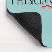 Arzt-behilfliche Geschenke, QRS Entwurf Mousepad (Ecke)