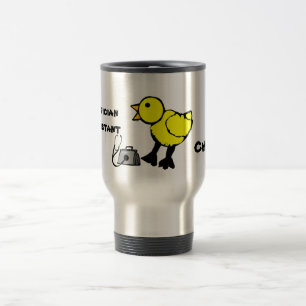 Arzt-behilfliche Küken-Kaffee-Tasse Reisebecher