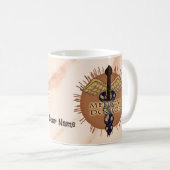 Arzt Caduceus Kaffeetasse (VorderseiteRechts)