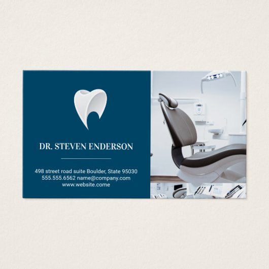 Arzt | Dental Tooth Logo (Vorderseite)