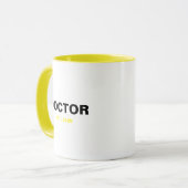 ARZT Est. Jahr Tasse (Vorderseite Links)
