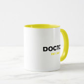ARZT Est. Jahr Tasse (VorderseiteRechts)
