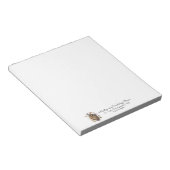 Arzt für anatomische Herzmedizin Notizblock (angewinkelt)