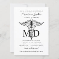 Arzt für Medizin Abschluss Custom Color Invi