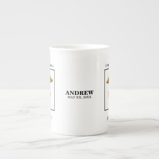 Arzt für Osteopathie Abschluss Gratulation Porzellantasse (Vorderseite)