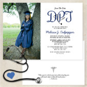 Arzt für Physikalische Therapie Foto Abschluss Einladung