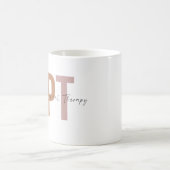 Arzt für Physikalische Therapie Kaffeetasse (Mittel)