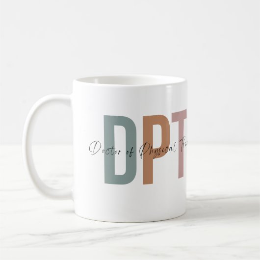 Arzt für Physikalische Therapie Kaffeetasse (Links)