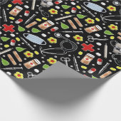 Arzt Geschenkpapier (Ecke)