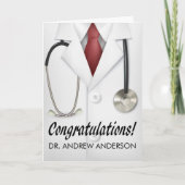 Arzt Glückwunsch Karte (Vorderseite)