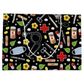 Arzt Große Geschenktüte (Rückseite)