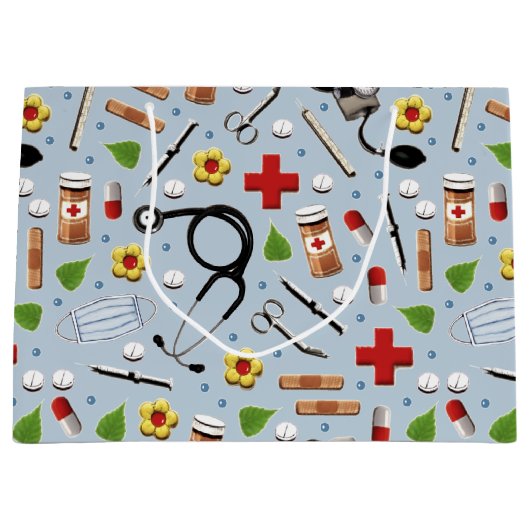 Arzt Große Geschenktüte (Vorderseite)