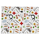 Arzt Große Geschenktüte (Rückseite)