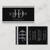 Arzt horizontales B/B Visitenkarte (Vorne/Hinten)