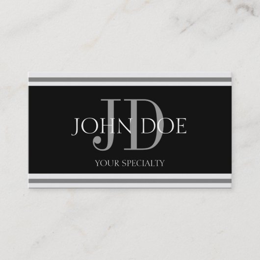 Arzt horizontales B/B Visitenkarte (Vorderseite)