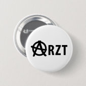 Arzt Ikone Button (Vorne & Hinten)