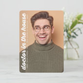 ARZT IM HAUS RETRO 2 Foto GRAD MEDICAL Ankündigung (Stehend Vorderseite)