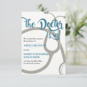 Arzt ist in ankündigung (Stehend Vorderseite)