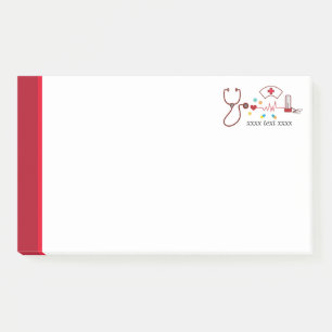 Arzt, Krankenpflege, Medizin, Krankenhaus Post-it Klebezettel