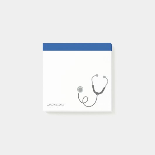 Arzt, Krankenpflege, Medizin, Krankenhaus Post-it Klebezettel (Vorderseite)