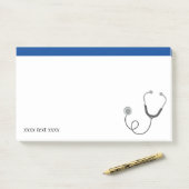 Arzt, Krankenpflege, Medizin, Krankenhaus Post-it Klebezettel (Auf Schreibtisch)