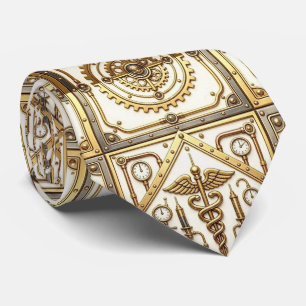 Arzt Krawatte Steampunk Arztpraxis Krawatte
