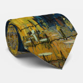 Arzt-Kunst-Krawatte durch Van Gogh "Café-Terrasse Krawatte (Gerollt)