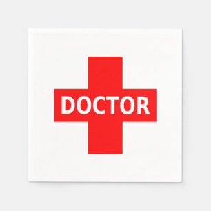Arzt Logo Serviette