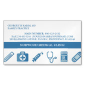 Arzt Magnetische Visitenkarte (Vorderseite)