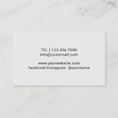 Arzt Medizinischer Rosa Glitzer Stethoskop Doktor Visitenkarte (Rückseite)