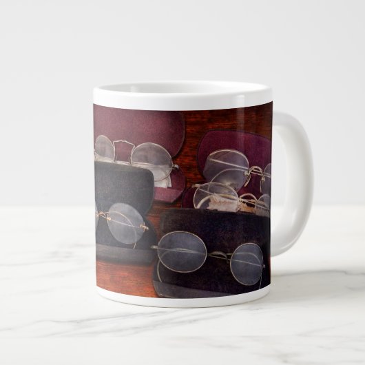 Arzt - Optometriker - Array von Optikalen Jumbo-Tasse (Vorderseite Rechts)
